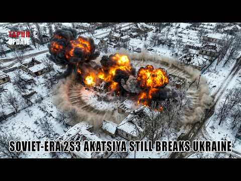 Russia’s 2S3 Akatsiya — Soviet Artillery Breaking Ukraine