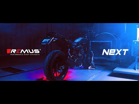 YAMAHA MT07 REMUS NXT sport exhaust!