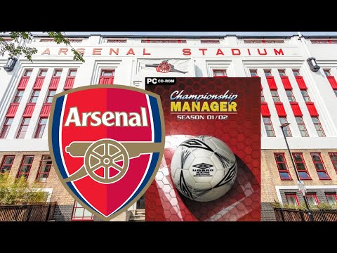 Arsenal Championship Manager 01/02 l Season 1 Episode 1 ‘no commentary’