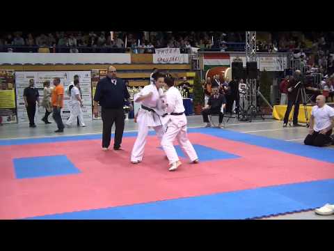 Müller Anita vs Halász Petra - Full Contact Magyar Bajnokság 2014