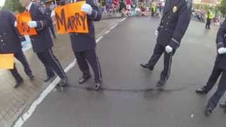 preview picture of video 'Orchard Park Ass't Chief Proposes to Girlfriend at 4th of July Parade'
