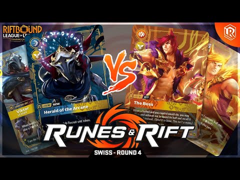 Riftbound Weekly Tournament 4 – Round 4 | Viktor vs Sett | Runes & Rift