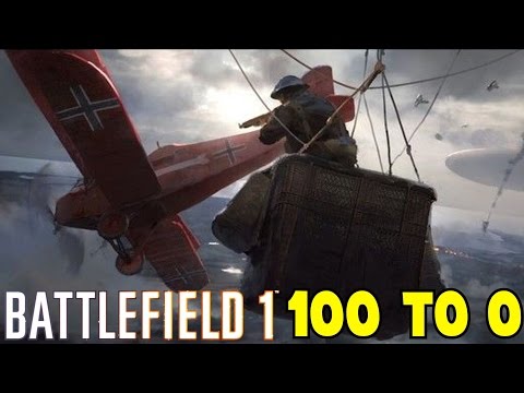 100 Kills to 0 Challenge Battlefield 1