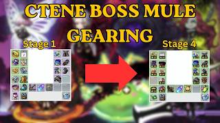 Ctene Gearing Showcase | Maplestory