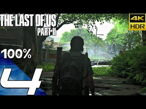 THE LAST OF US 2 - Gameplay Walkthrough Part 4 Survival Mode (PS4 PRO 4K HDR) All Collectibles 100%