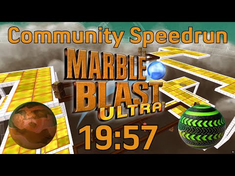 Marble Blast Ultra Community Segmented Speedrun in 19:57