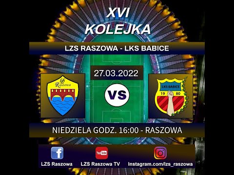 LZS Raszowa - LKS Babice - 1:1 - bramki - short - 27.03.2022 - A-KLASA