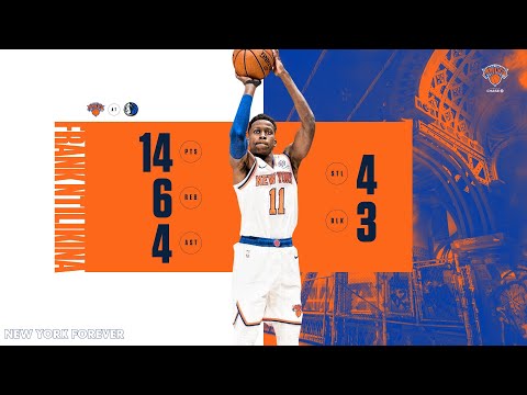 Frank Ntilikina: 14 Pts ,6 Rebs, 4 Ast | NY Knicks vs Dallas Mavericks | 2019-20 NBA HIGHLIGHTS