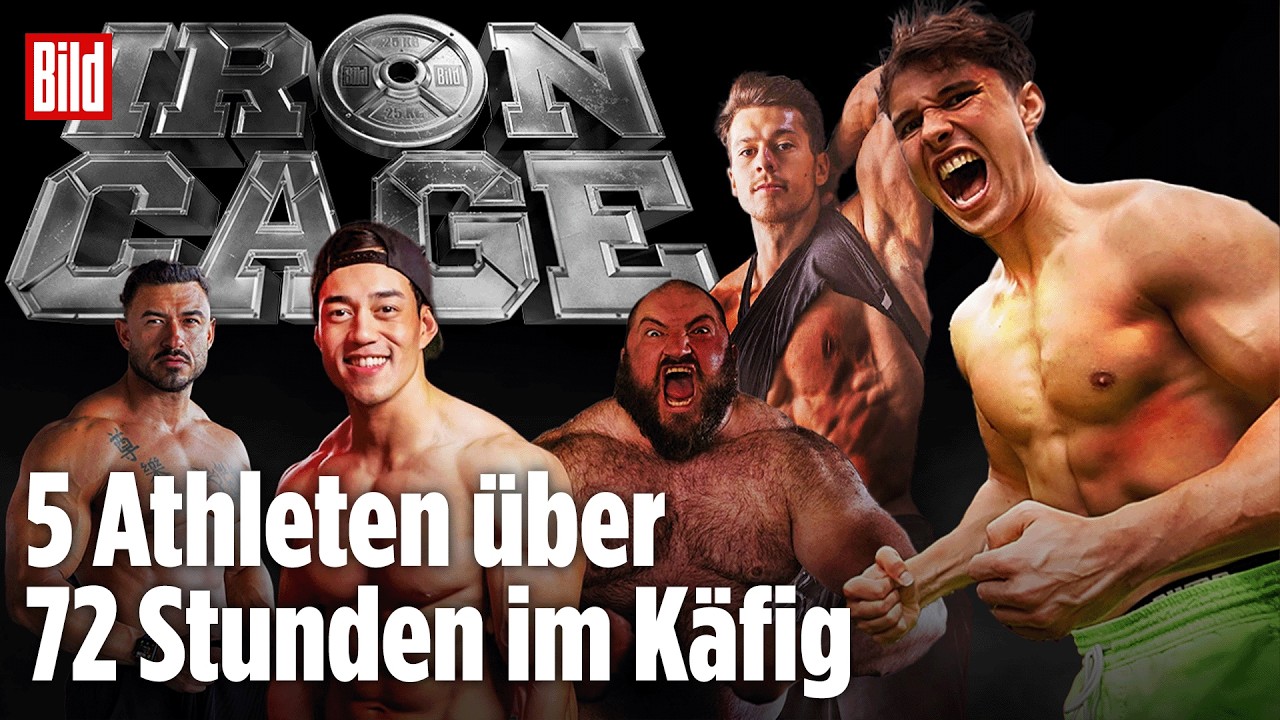 IRON CAGE: Dieses Fitness-Experiment gab es noch nie! Jetzt live