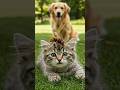 Asian Giant Hornet on Cat's Head?! Dog, Stop Laughing! #cat #catlovers #cute