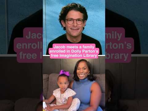 Jacob meets a family enrolled in Dolly Parton's free Imagination Library