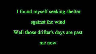 Bob Seger &amp; Silver Bullet Band - Against The Wind with lyrics