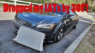 Stock Location Intercooler Upgrade Install! VW/Audi