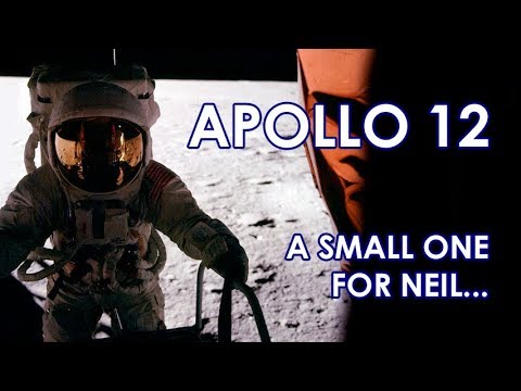 APOLLO 12  - Pete Conrad steps on the Moon - Photos, Film, TV (1969/11/19)