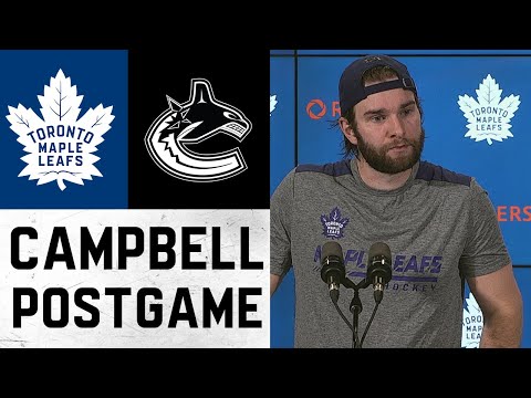 Jack Campbell Post Game ' Toronto Maple Leafs vs Vancouver Canucks ' March 5, 2022