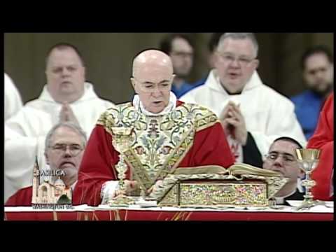 Solemn Mass of Palm Sunday with Pope Francis from Rome - 2014-4-13