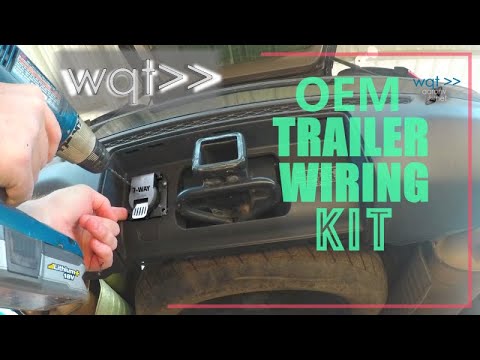 wqt// Basic Auto: 2012-2015 Honda Pilot OE Trailer Harness install