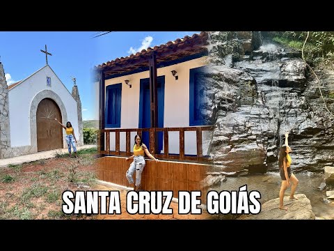SANTA CRUZ GOIÁS - CASAS ANTIGAS E CACHOEIRA 