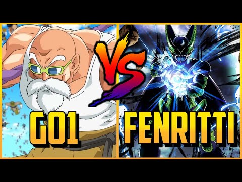 DBFZ ▰ GO1 (Roshi) Vs Fenritti (Buffed Cell)【Dragon Ball FighterZ】