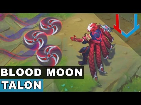Blood Moon Talon Skin Spotlight (League of Legends)