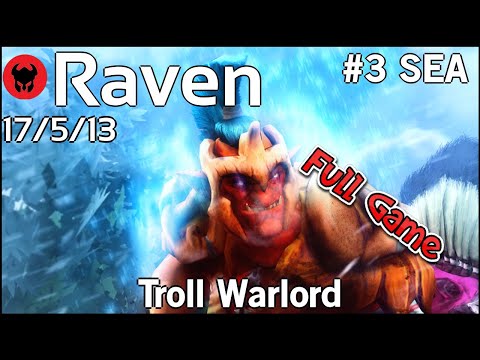 Raven [LOTAC] plays Troll Warlord!!! Dota 2 Full Game 7.20