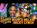 BIANCA BELAIR VS BECKY LYNCH SUMMERSLAM 2022 ON WWE 2K22