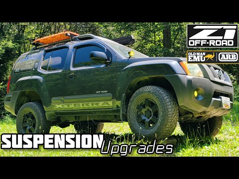 Nissan Xterra "OFF-ROAD" Suspension Upgrades, Gas Tank Skid Plate, & More @z1off-roadOld Man Emu ARB