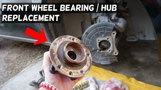 DODGE DART FRONT WHEEL BEARING HUB REPLACEMENT