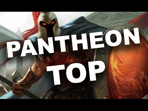 Ranked Diamond League of Legends - Pantheon Top Full Game Commentary Season 6