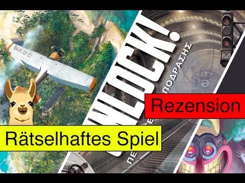 Unlock! (Escape Room Game) / Instructions & Review / SpieLama