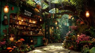 Exotic Plants Mytery Bookshop in Fairy Forest | Magical Flute Music & Gentle Nature Ambient