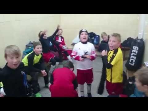 radość po meczu z Unią II Boryszew 16/10/2016