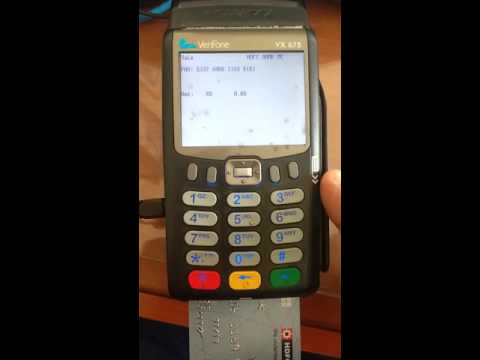 Verifone standalone credit card swipe machine in kambiliyamp...