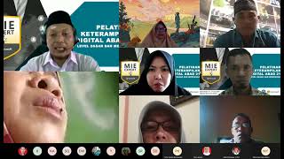 Rekaman Webinar Hari Pertama TOT Pelatihan Keterampilan Digital Abad 21 Level 100 Kelas NTB 1