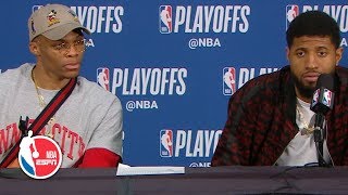 Paul George calls Damian Lillard&#39;s game-winner a ‘bad shot’  | 2019 NBA Playoffs