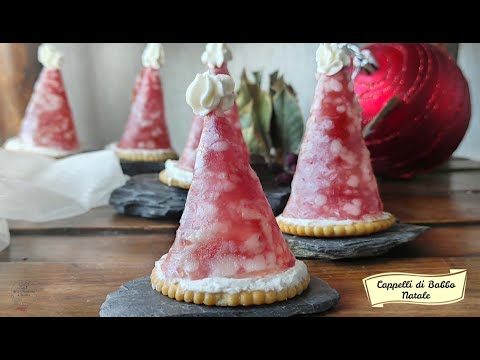 Antipasto di Natale: Cappelli di Babbo Natale pronti in 5 minuti