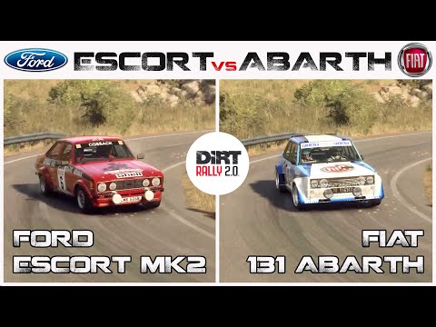 Which one is faster? / Ford Escort Mk2 or Fiat 131 Abarth
