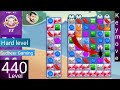 Candy crush saga level 440 । Hard level । No boosters । Candy crush 435 help । Sudheer CC Gaming