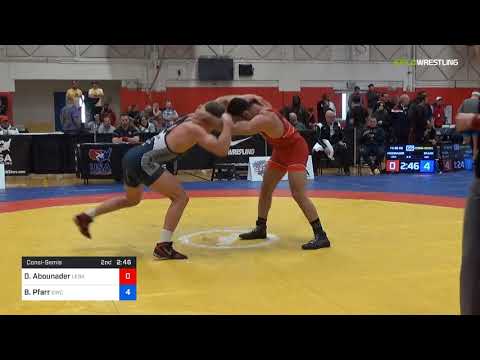FS/FS 86 KG - CSF - Domenic Michael Abou Nader (LIB) Vs. Brett Pfarr (MN Storm)