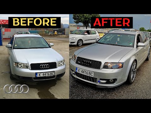 Building a 210HP Audi A4 B6 1.9TDI In 4 Minutes | Project Car Transformation