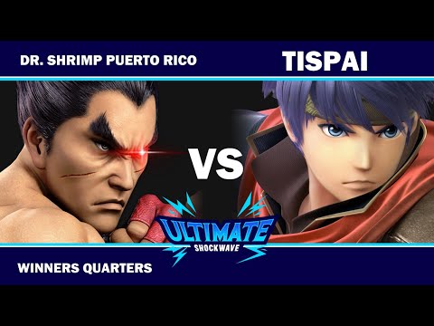 USW 172 - Winners Quarters - dr. shrimp puerto rico (Kazuya) VS Tispai (Ike, Pyra Mythra) - SSBU