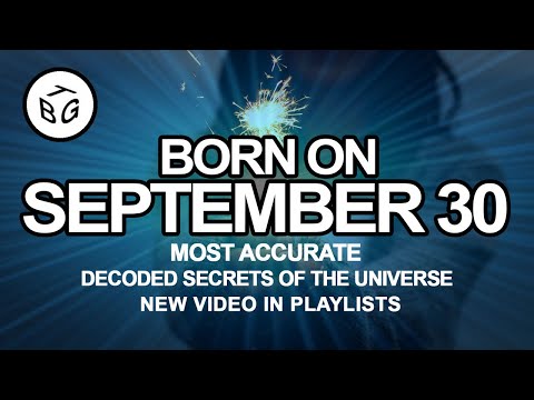 Born on September 30 | Numerology and Astrology Analysis
