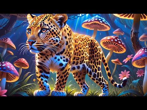 Nexxus 604 - Psychedelic Safari - Psytrance mix • (4K AI animated music video)