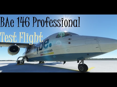 Pt. 2 of BAe 146 Professional Test Flight in Microsoft Flight Simulator 2020