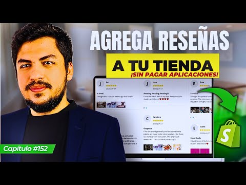 ¿Cómo Agregar RESEÑAS en tu TIENDA de SHOPIFY sin Gastar Dinero?