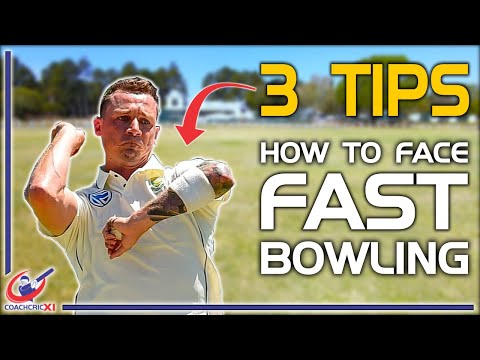 How to Face Fast Bowlers - 3 Easy Tips