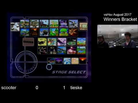 vsHsv Aug 2017 - scooter (Falco) vs Tieske (Marth) - SSBM