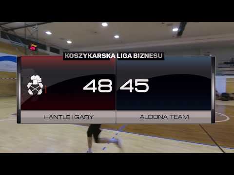 Hantle i Gary vs Aldona Team - XIII kolejka - III Liga Warszawa - Koszykarska Liga Biznesu