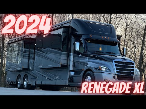 2024 Model Super C Motorhome with only 8k miles!! 2024 Renegade XL X45QS