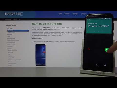 CUBOT X18 Incoming Call & Default Ringtone